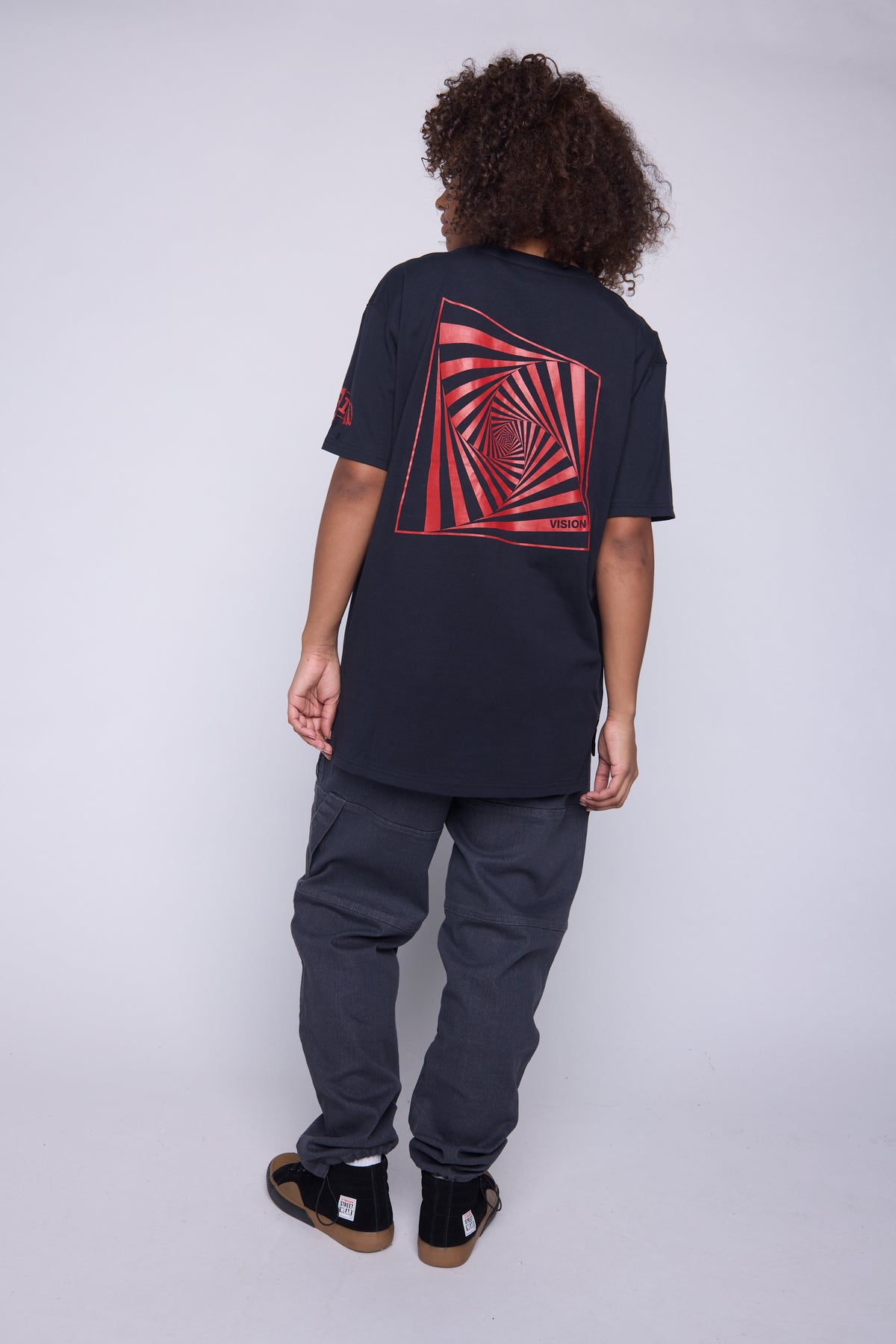 Spiral Box T-Shirt - Black