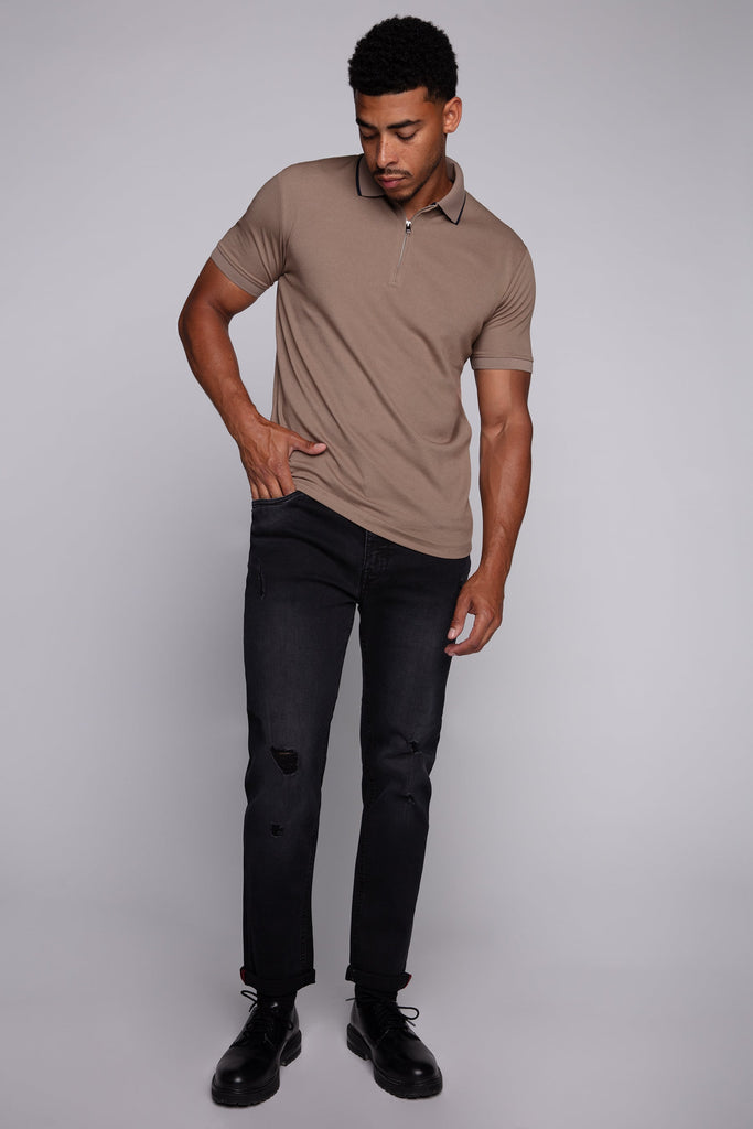 Relaxed Tapered Fit 5 Pocket Pants - Camo BAUHAUS
