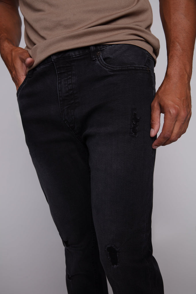 Relaxed Tapered Fit 5 Pocket Pants - Camo BAUHAUS