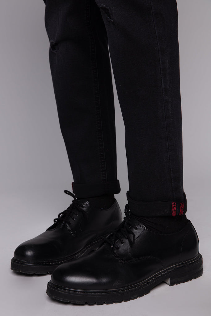 Relaxed Tapered Fit 5 Pocket Pants - Camo BAUHAUS