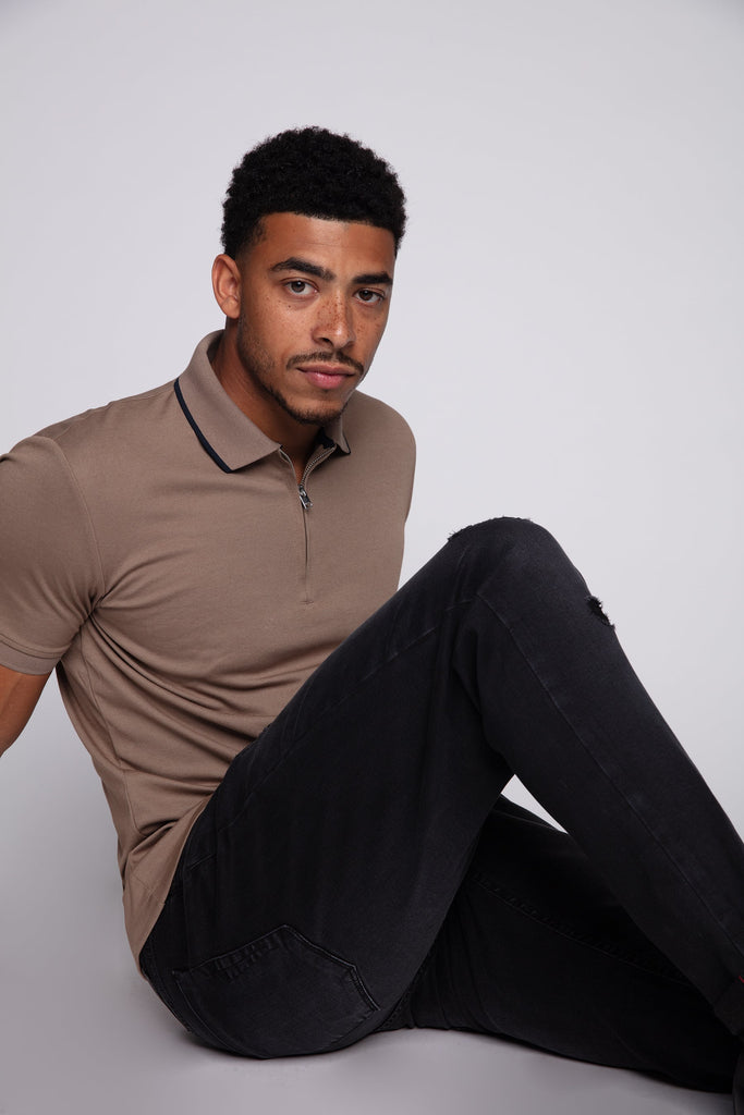 Relaxed Tapered Fit 5 Pocket Pants - Camo BAUHAUS