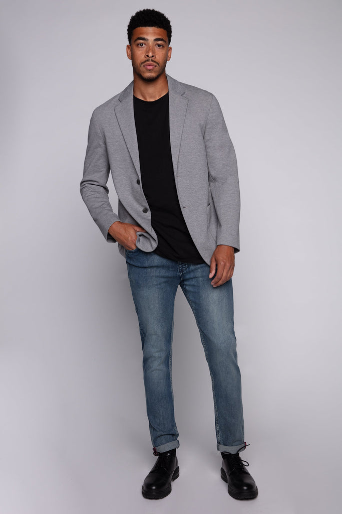 Relaxed Tapered Fit 5 Pocket Jeans - Vintage Light Blue Wash BAUHAUS