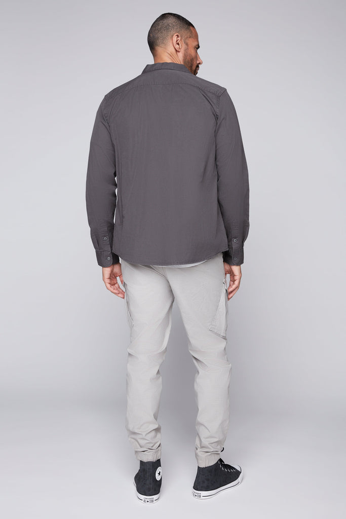 COHEN - RIB - CARGO JOGGER PANTS - LIGHT GREY DNM.WORKS