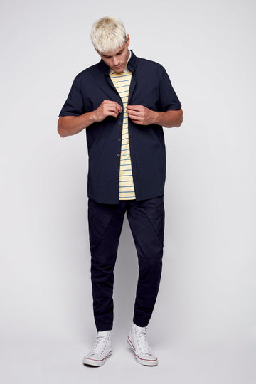 COHEN - 5 Pocket Stretch Poplin Cargo Jogger - Dark Navy DNM.WORKS