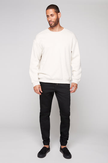 JAGGER - 5 Pocket Soft French Terry Classic Jogger - Black DNM.WORKS