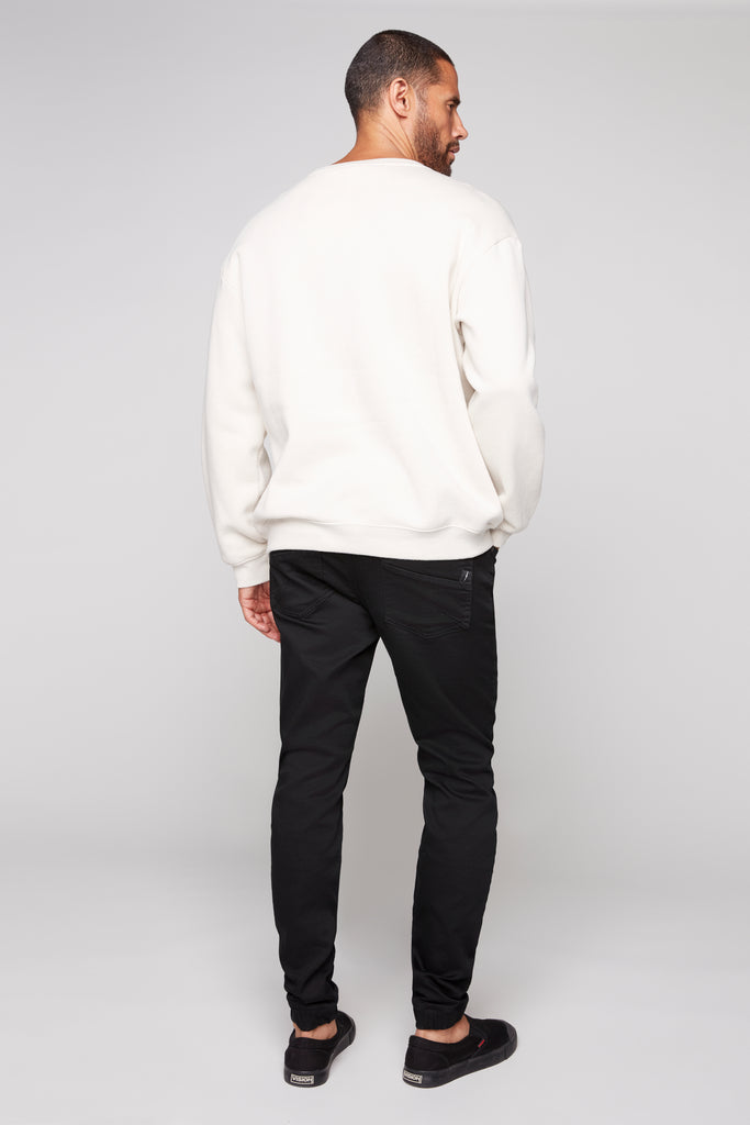 JAGGER - 5 Pocket Soft French Terry Classic Jogger - Black DNM.WORKS
