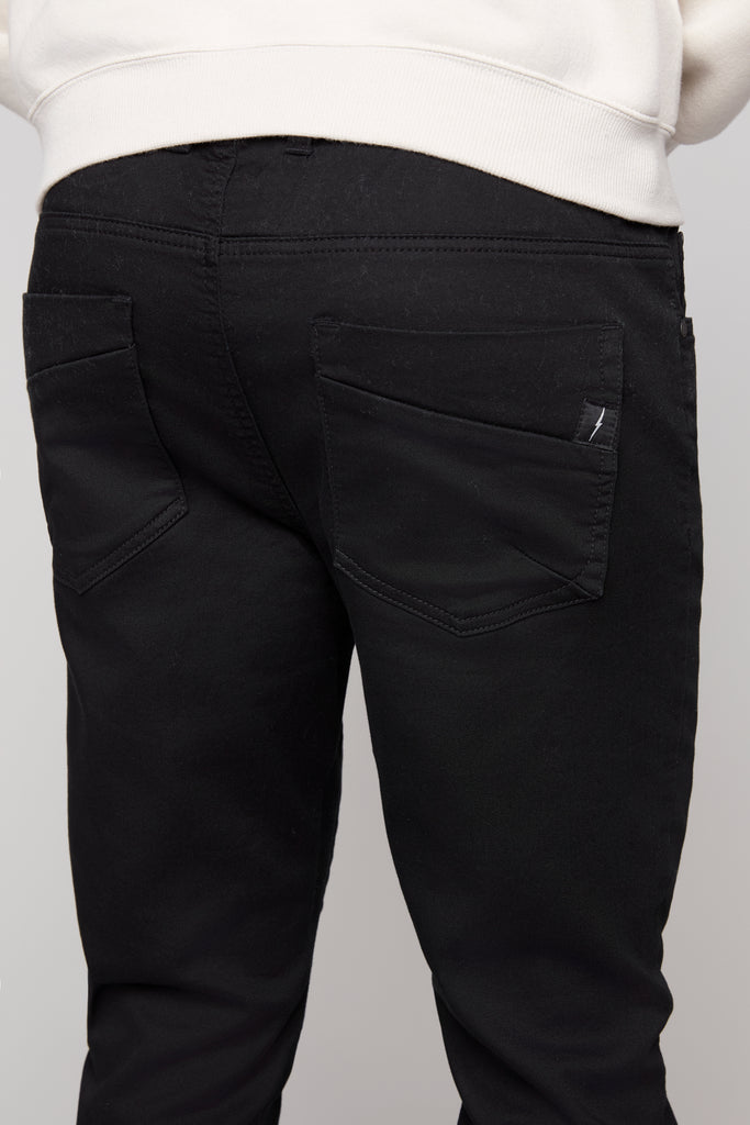 JAGGER - 5 Pocket Soft French Terry Classic Jogger - Black DNM.WORKS
