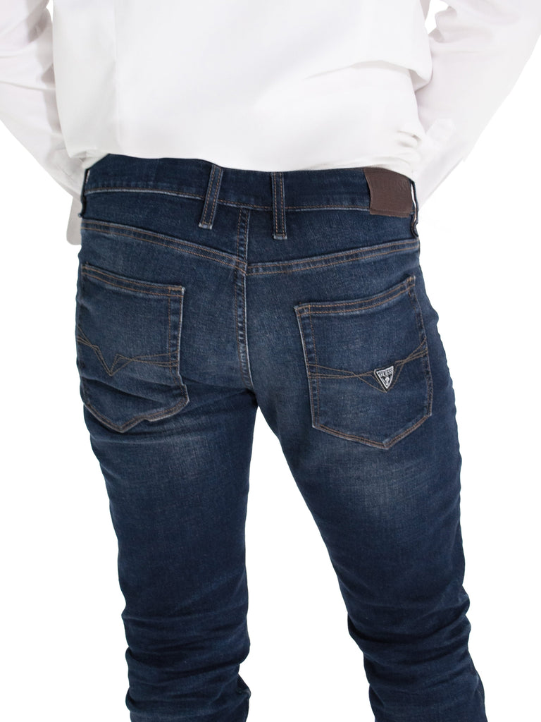 GUESS ECO SLIM STRAIGHT DAVIS JEANS – BLUE GUITAR GUESS