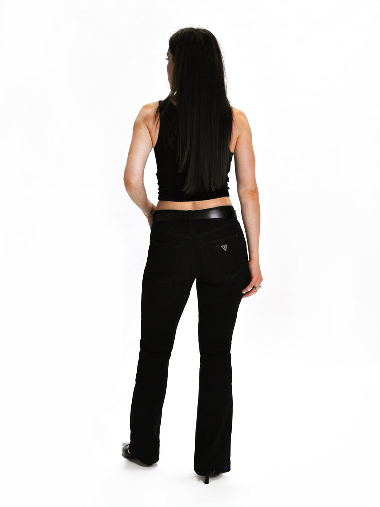 GUESS ECO SEXY BOOT MID-RISE JEANS - RINSE GUESS
