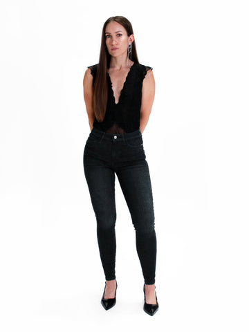 GUESS ECO 1981 SKINNY HIGH-RISE BASIC JEAN GUESS