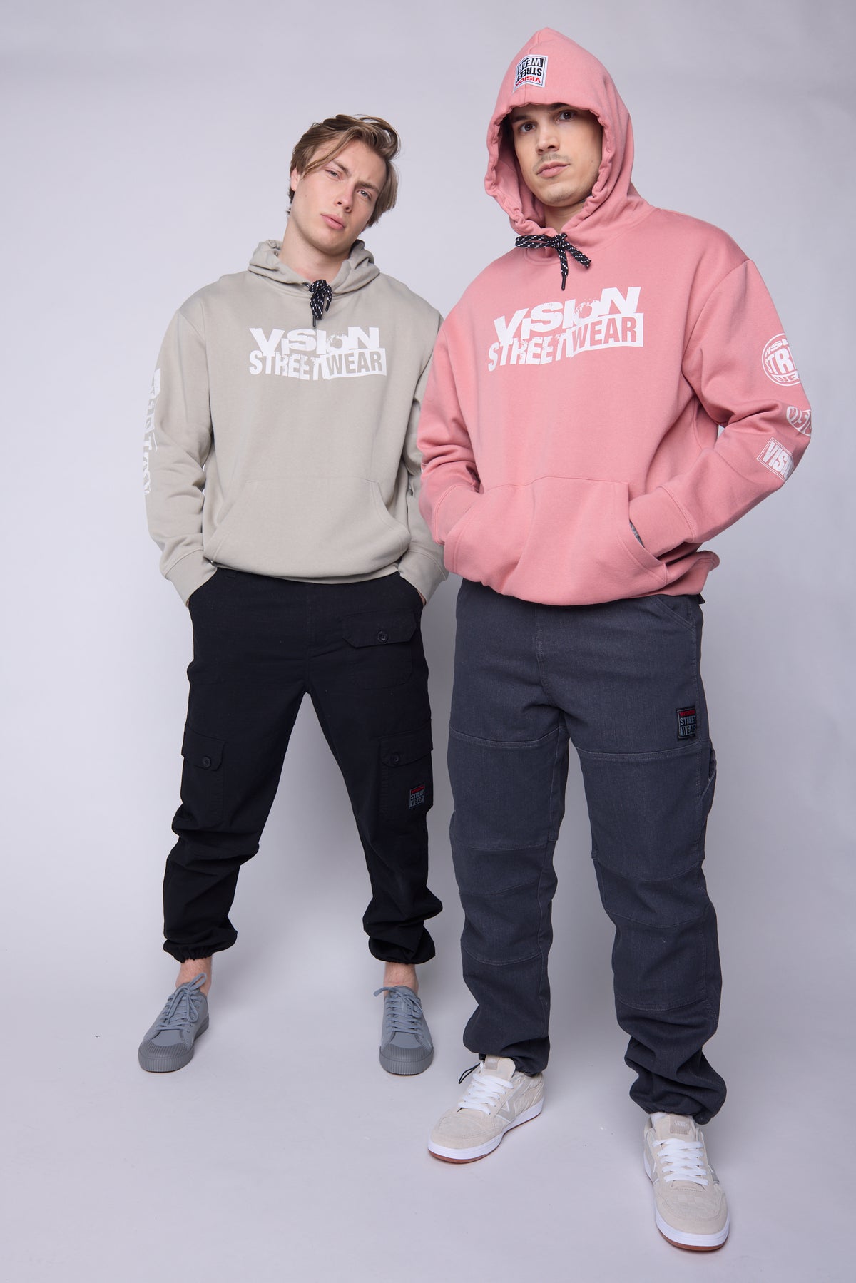 Team Logo Hoodie - Dusty Rose