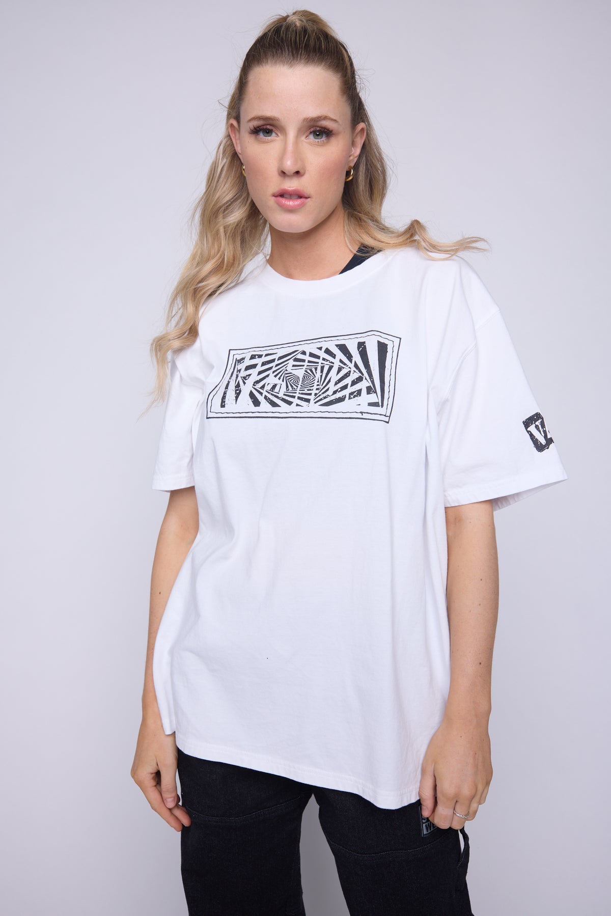 Spiral Box T-Shirt - Ivory