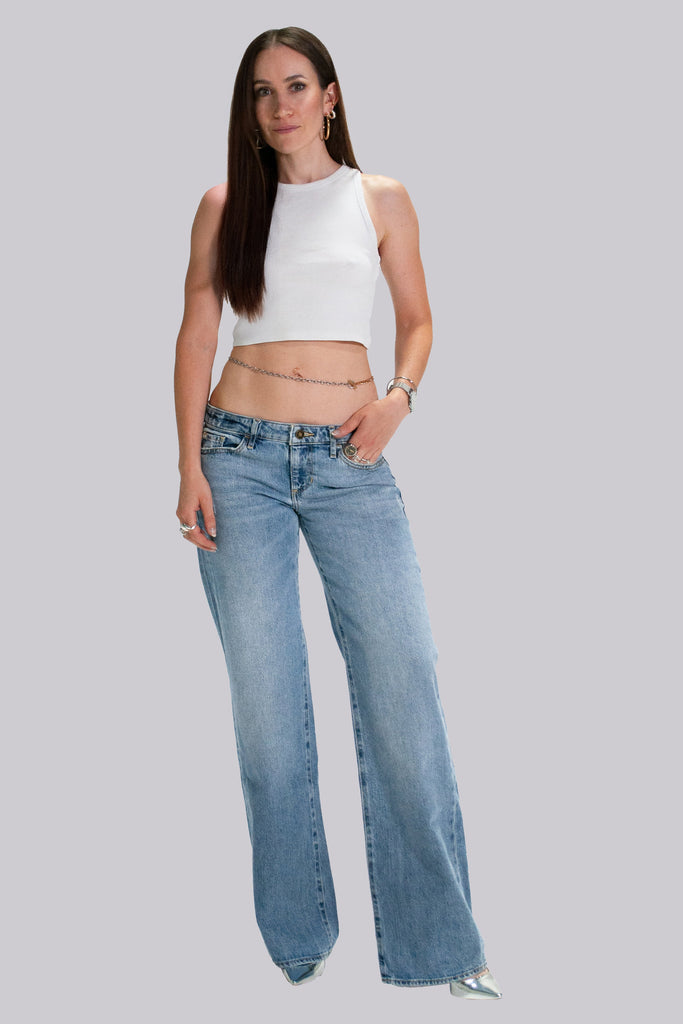 GUESS ECO LOW RISE SLOUCHY JEANS – GOOD NEWS GUESS