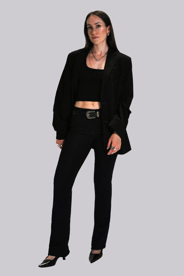 GUESS ECO SEXY BOOT MID-RISE JEANS - RINSE GUESS
