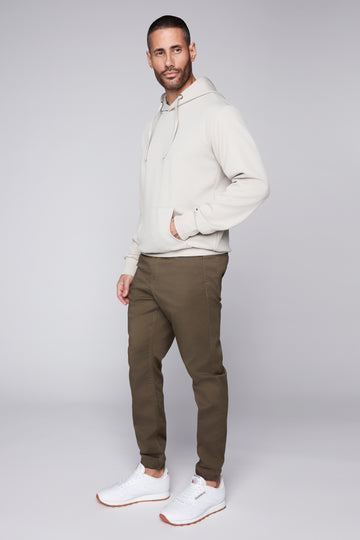 JAGGER - 5 Pocket Soft French Terry Classic Jogger - Olive DNM.WORKS