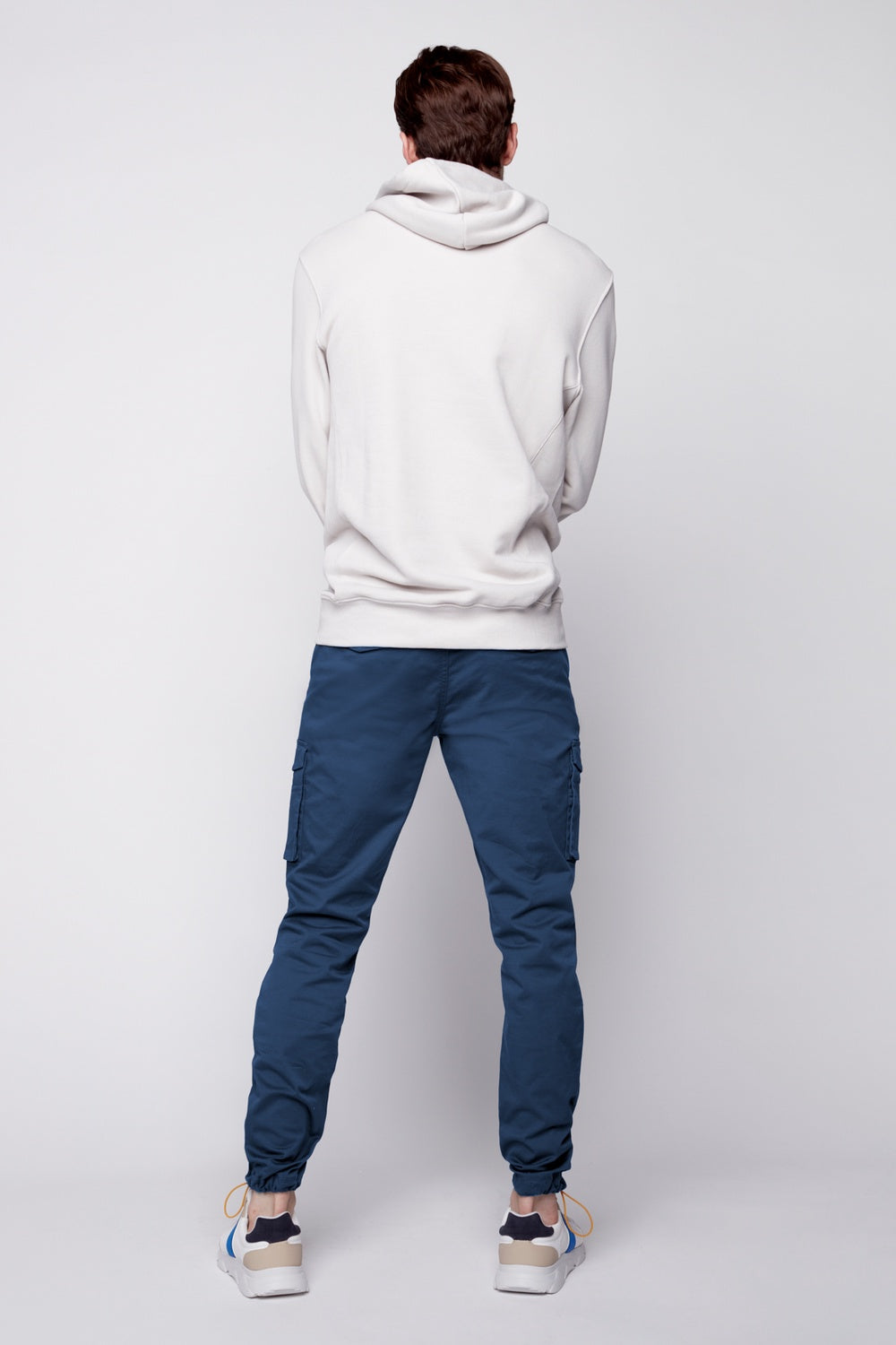 DEAN -  Slim Fit Cargo Chinos (Convertible Joggers) - Navy s-l-a-c-k-e-r™