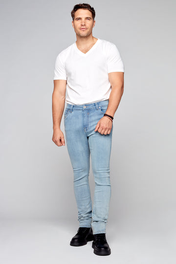 5 Pocket Straight Fit Jeans - Vintage Bleach - DENIM SOCIETY™