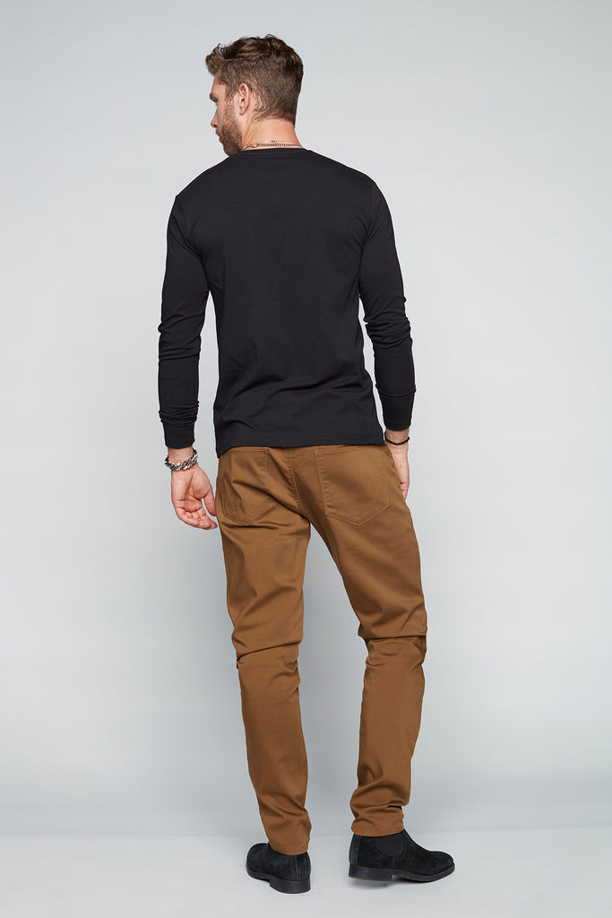 5 Pocket Slim Fit Jeans - Tobacco - DENIM SOCIETY™