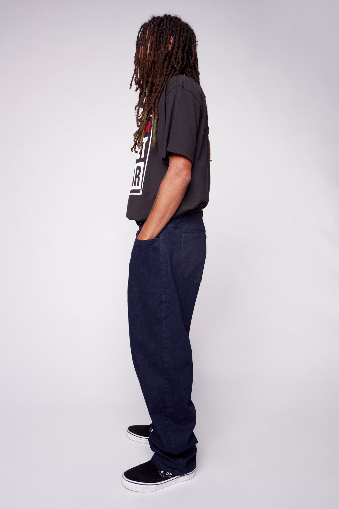 5 Pocket Pant in Stretch Raw Denim - Indigo - DENIM SOCIETY™
