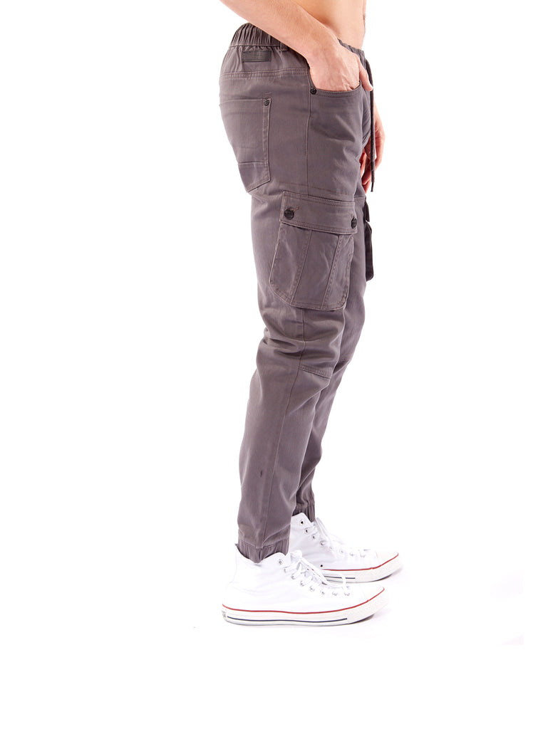 COHEN - 5 Pocket Cargo Jogger - Dark Grey - DENIM SOCIETY™