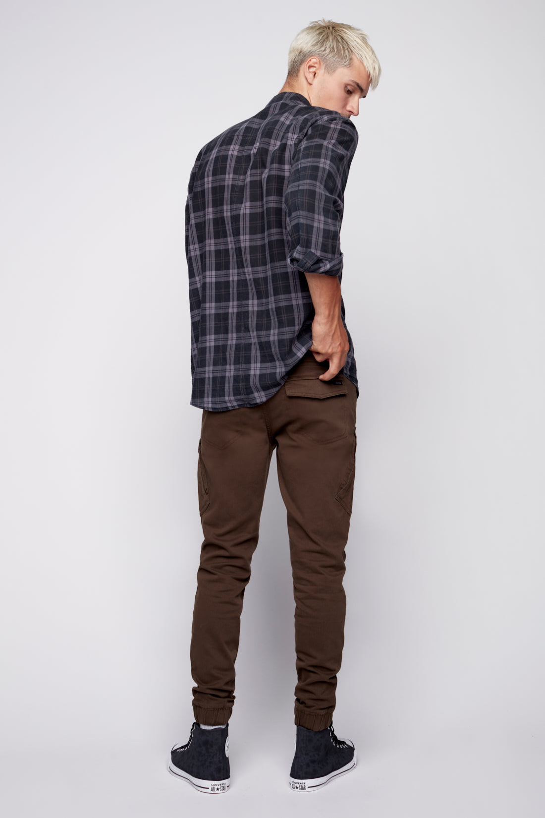 COHEN - 5 Pocket Cargo Jogger - Olive - DENIM SOCIETY™