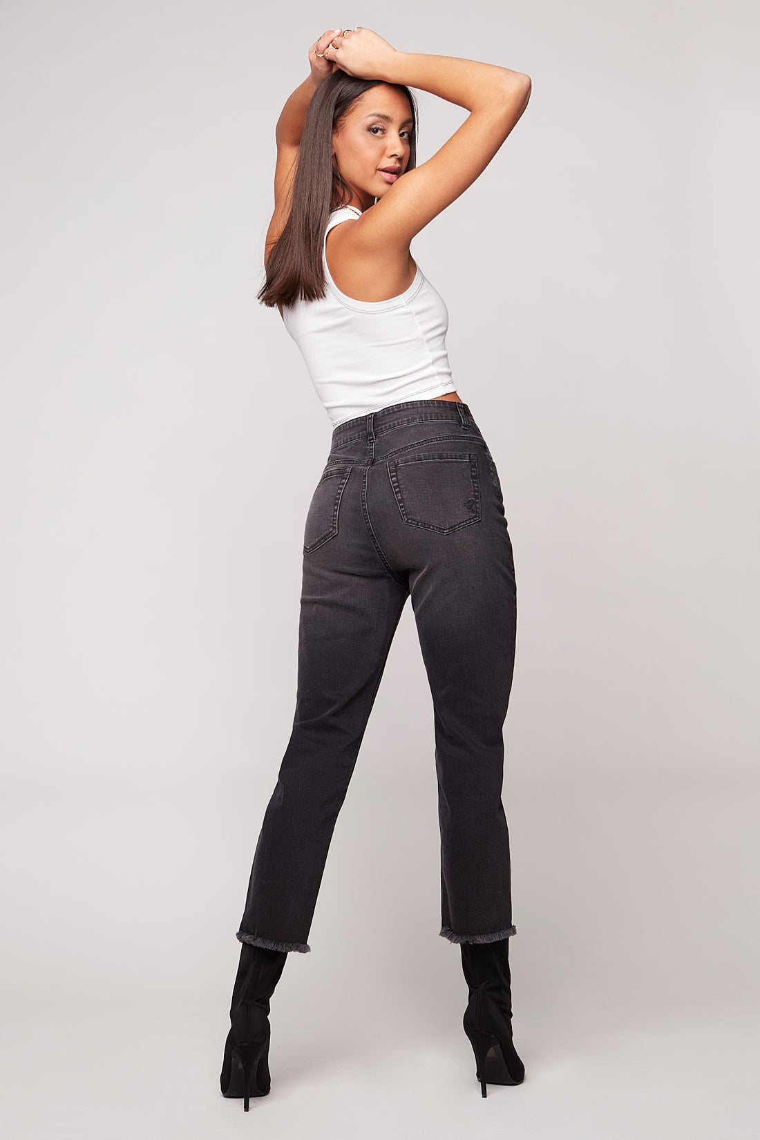 GIGI - Mom Jean - Vintage Black - DENIM SOCIETY™