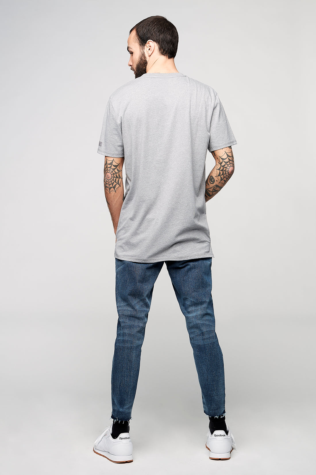 Classic Crew-Neck T-Shirt - Grey Heather - DENIM SOCIETY™