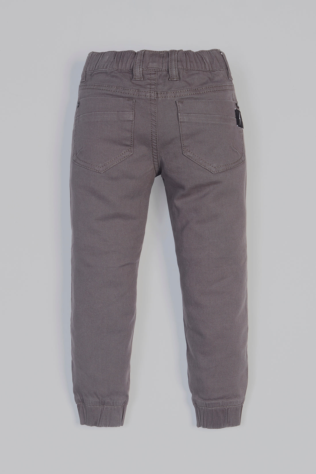 TODDLER JAGGER - 5 Pocket Classic Brushed Twill Jogger - Dark Grey - DENIM SOCIETY™
