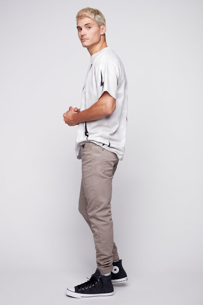 JAGGER - 5 Pocket Soft French Terry Classic Jogger - Light Grey DNM.WORKS™