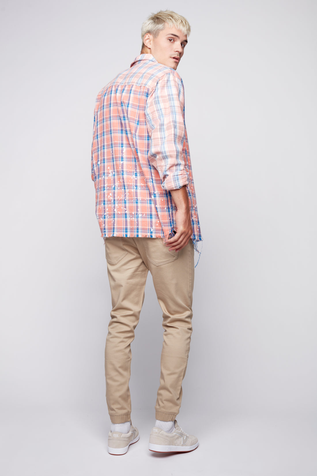 JAGGER - 5 Pocket Soft French Terry Classic Jogger - Tan DNM.WORKS™