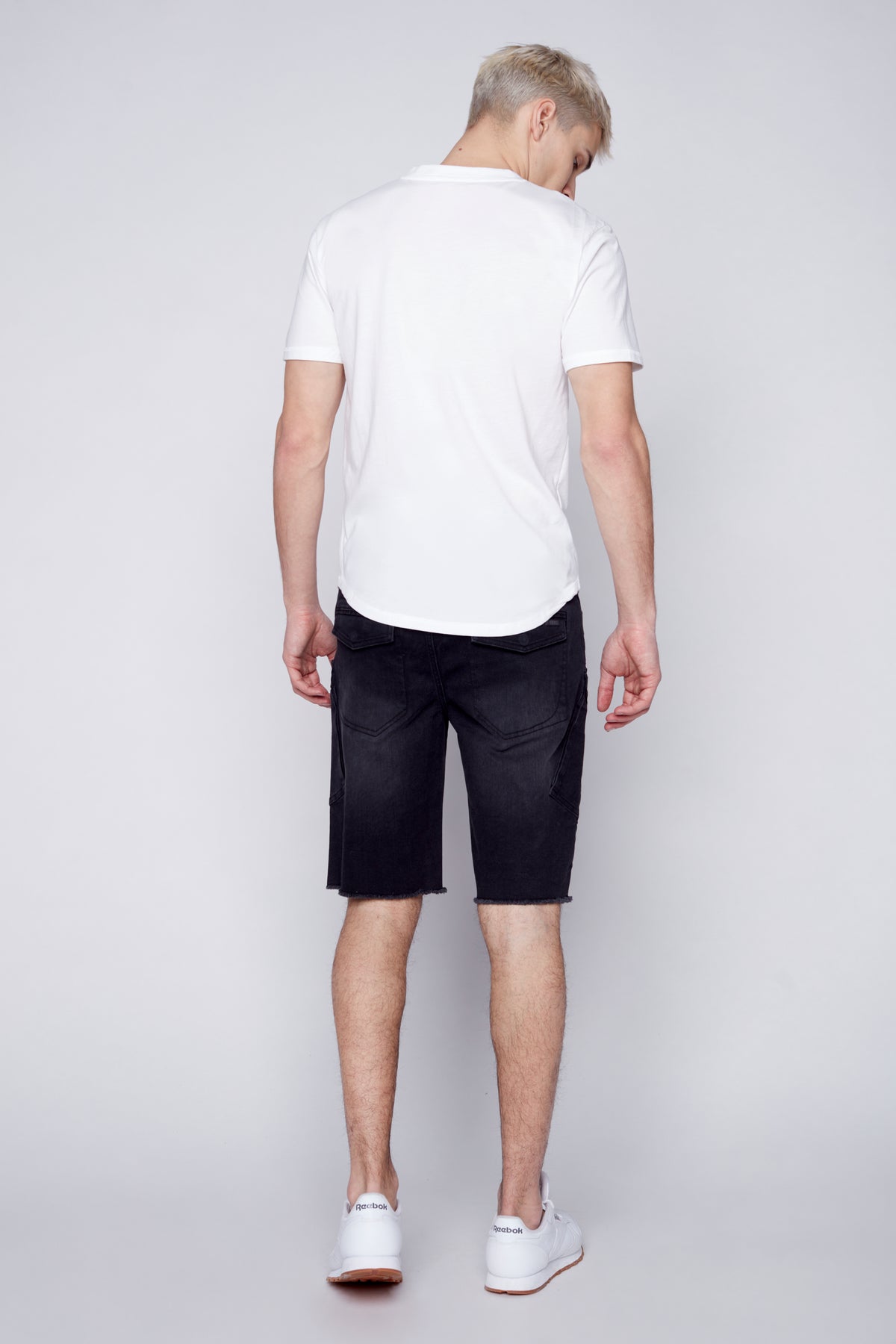 KRAVITZ - Mens Shorts With bellowed Cargo pockets - Vintage Black