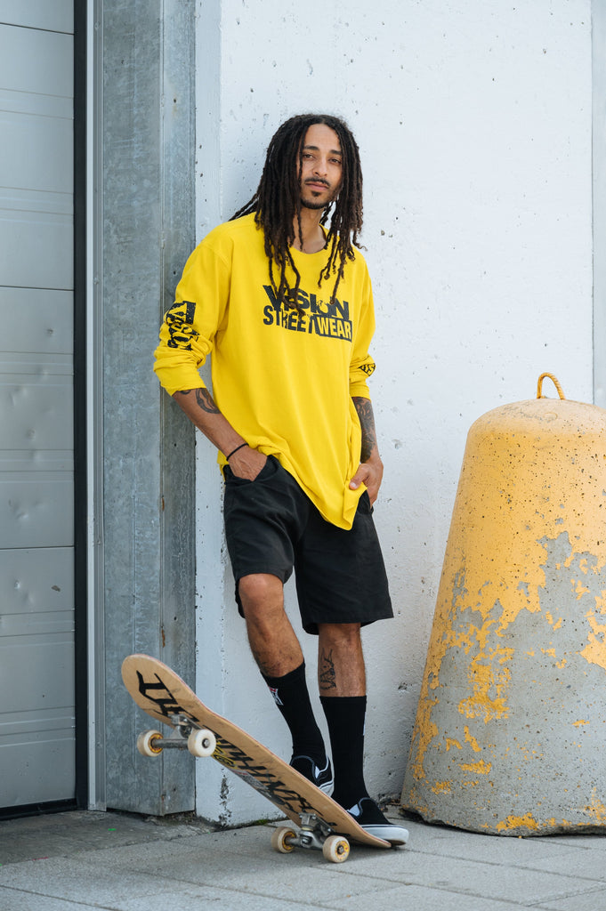 Team Logo Tee - Yellow - DENIM SOCIETY™