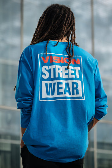 Iconic Logo Tee - Blue - DENIM SOCIETY™