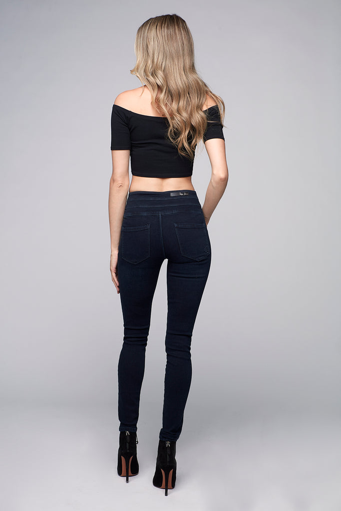 MIA - Mid Rise Skinny - Blue Black Wash Foxy Jeans™