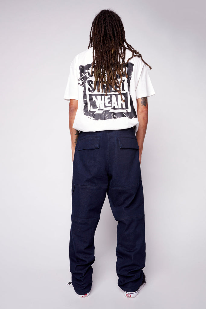 OLI - Straight Leg Pant With Adjustable Bottom Hem - DENIM SOCIETY™