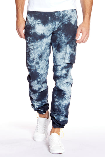 DEAN - Slim Fit Cargo Chinos (Convertible Joggers) - Navy s-l-a-c-k-e-r™