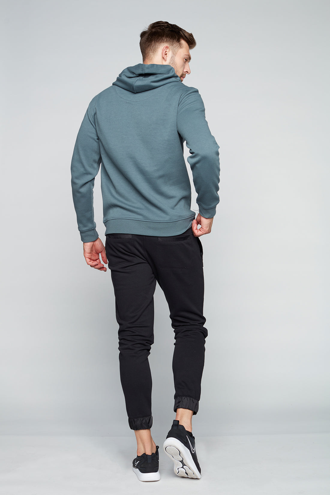 AXEL - Pull-On French Terry Jogger - Black - DENIM SOCIETY™