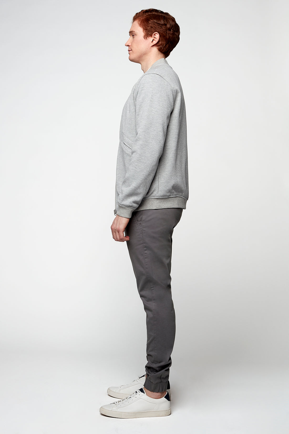 COOPER -  Slim Fit Chino Jogger - Dark Grey - DENIM SOCIETY™