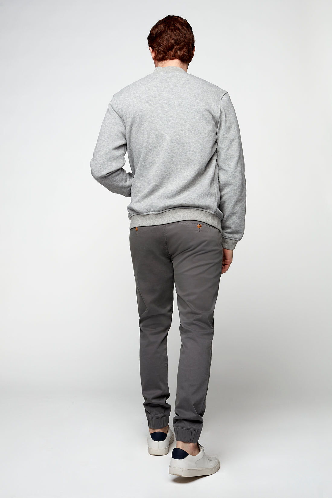 COOPER -  Slim Fit Chino Jogger - Dark Grey - DENIM SOCIETY™