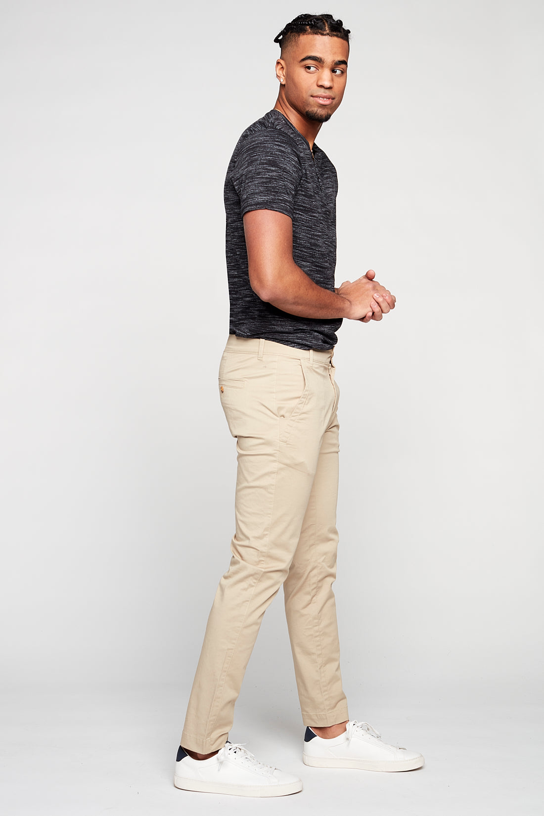 MARLEY - Slim Fit Chinos - Tan - DENIM SOCIETY™