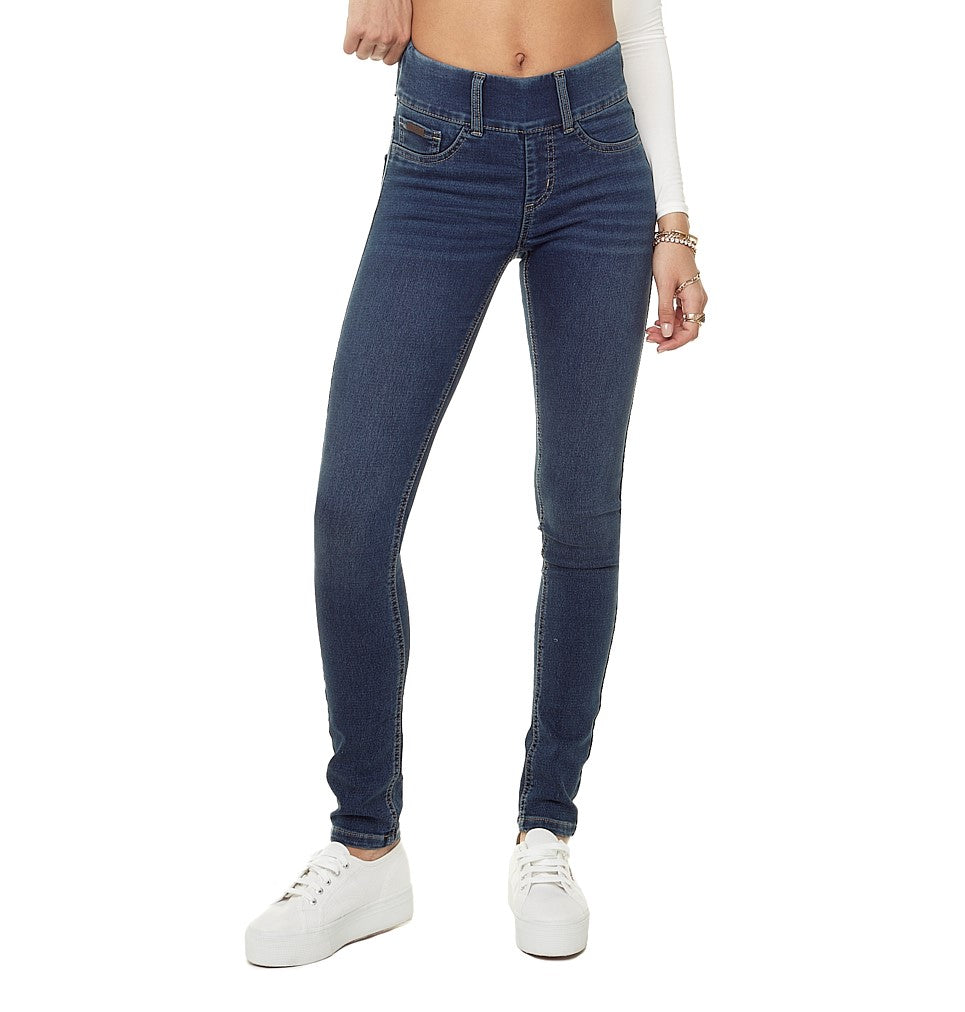 Women Winter Jeans Skinny Pants Fleece Elastic Waist Jeggings – Arimonz