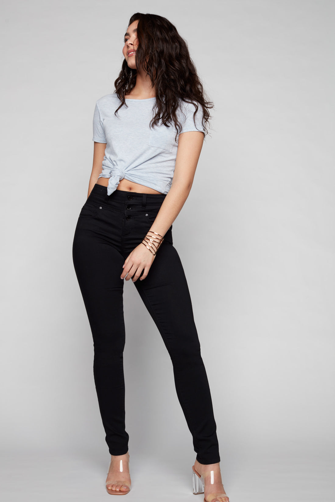 Jeaniologie ™ Women Pull-On Jeggings - Black