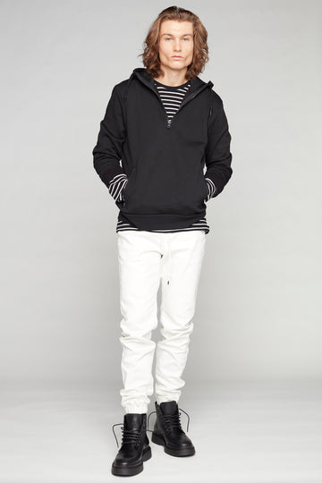 JAGGER - 5 Pocket Soft French Terry Classic Jogger - Off White DNM.WORKS™