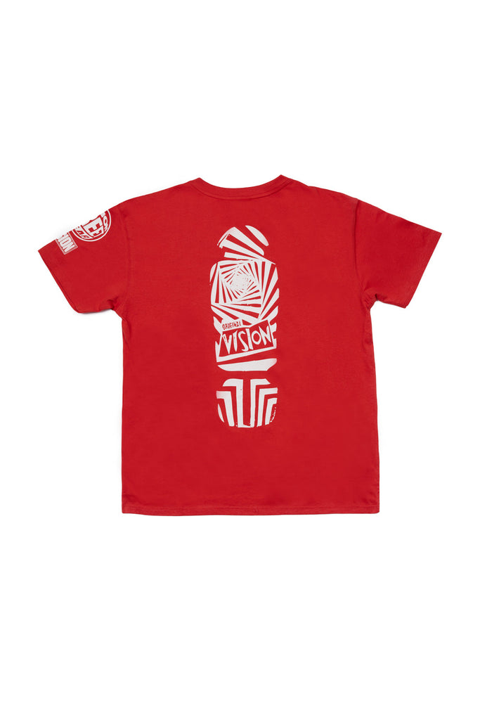 Team Logo T-Shirt - Red - DENIM SOCIETY™