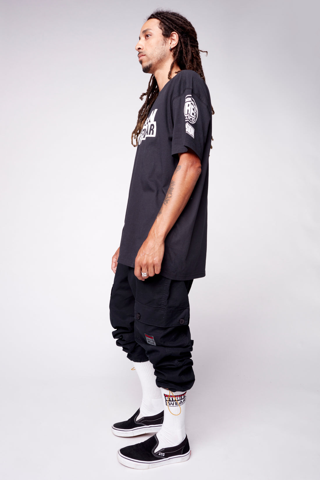 Team Logo T-Shirt - Black - DENIM SOCIETY™