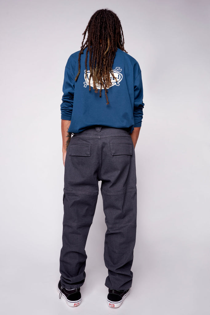 OLI - Straight Leg Pant With Adjustable Bottom Hem - DENIM SOCIETY™