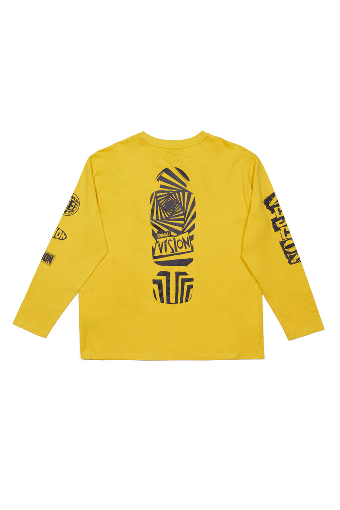 Team Logo Tee - Yellow - DENIM SOCIETY™