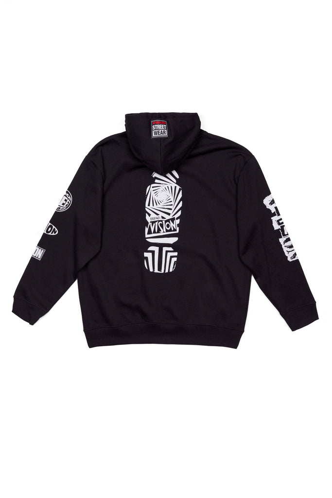 Team Logo Hoodie - Black - DENIM SOCIETY™