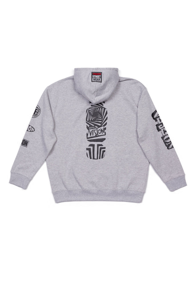 Team Logo Hoodie - Heather Grey - DENIM SOCIETY™