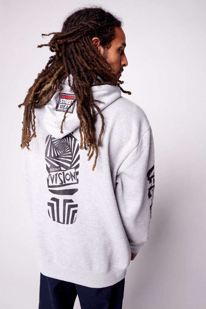 Team Logo Hoodie - Heather Grey - DENIM SOCIETY™